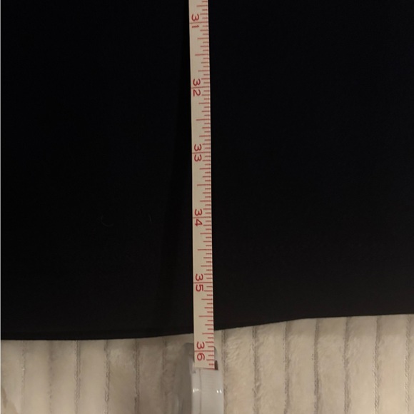 LIKE NEW Sharagano Deep Navy Blue Mock Neck Sleeveless Sheath Dress - Picture 10 of 12